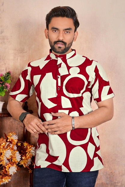 Matrut | Tropical Beats Red Shirt