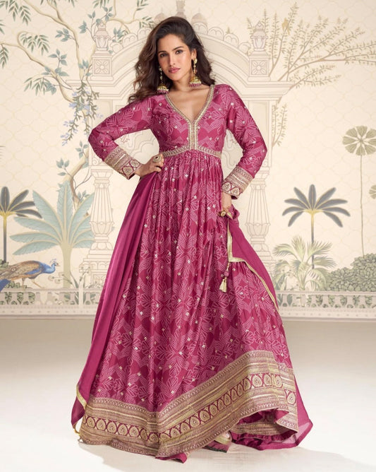 Matrut | Bandhan Pink Gown