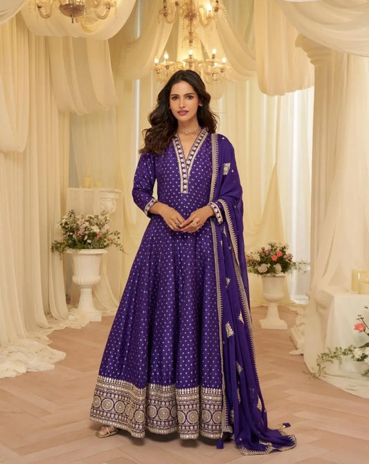 Matrut | Aaradhana Purple Gown