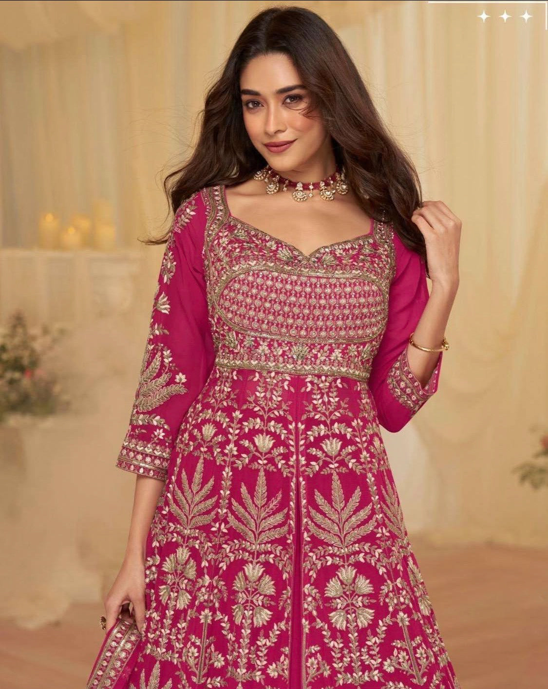 Matrut | Roop Rani Pink Gown