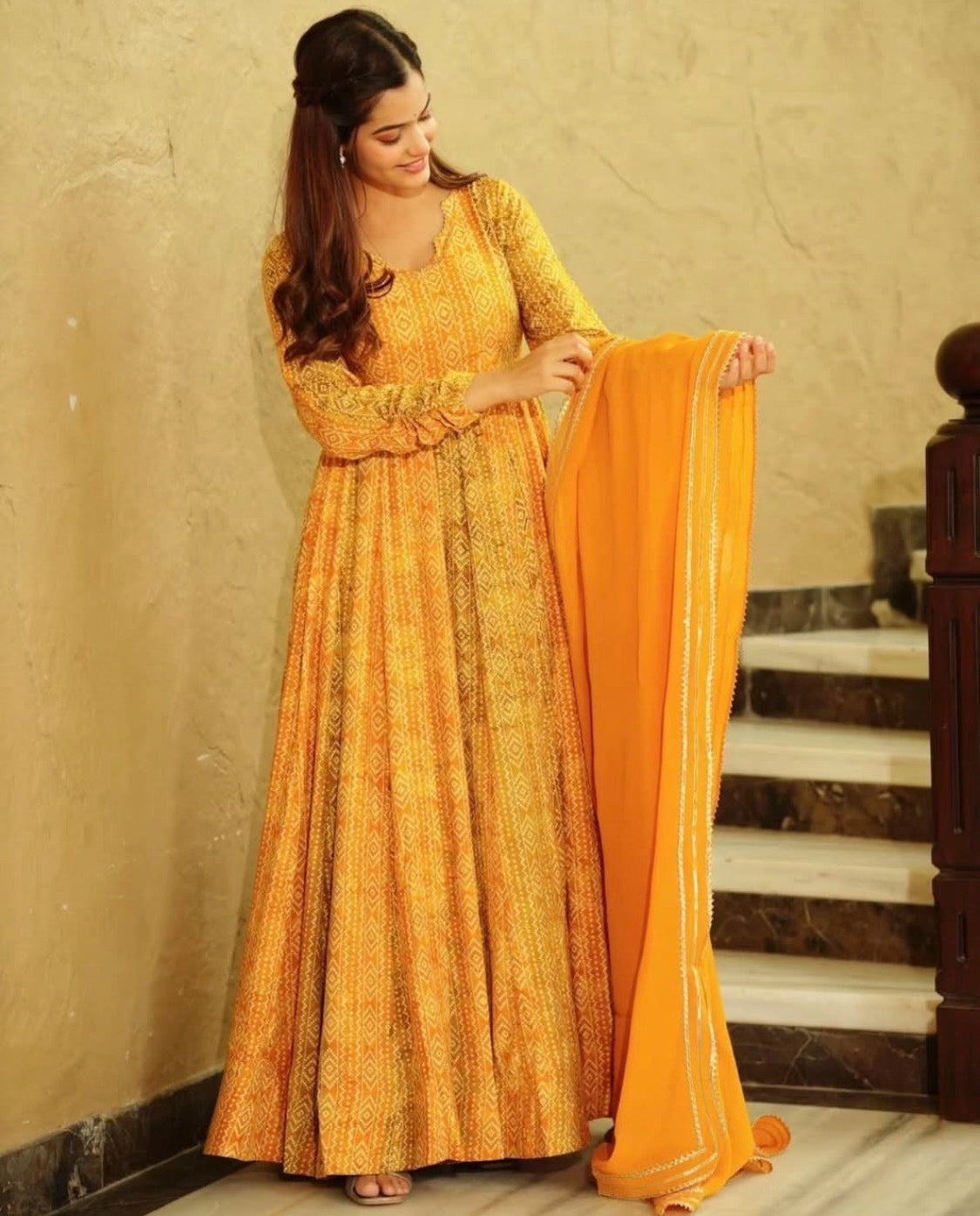 Matrut | Riddhi Yellow Gown