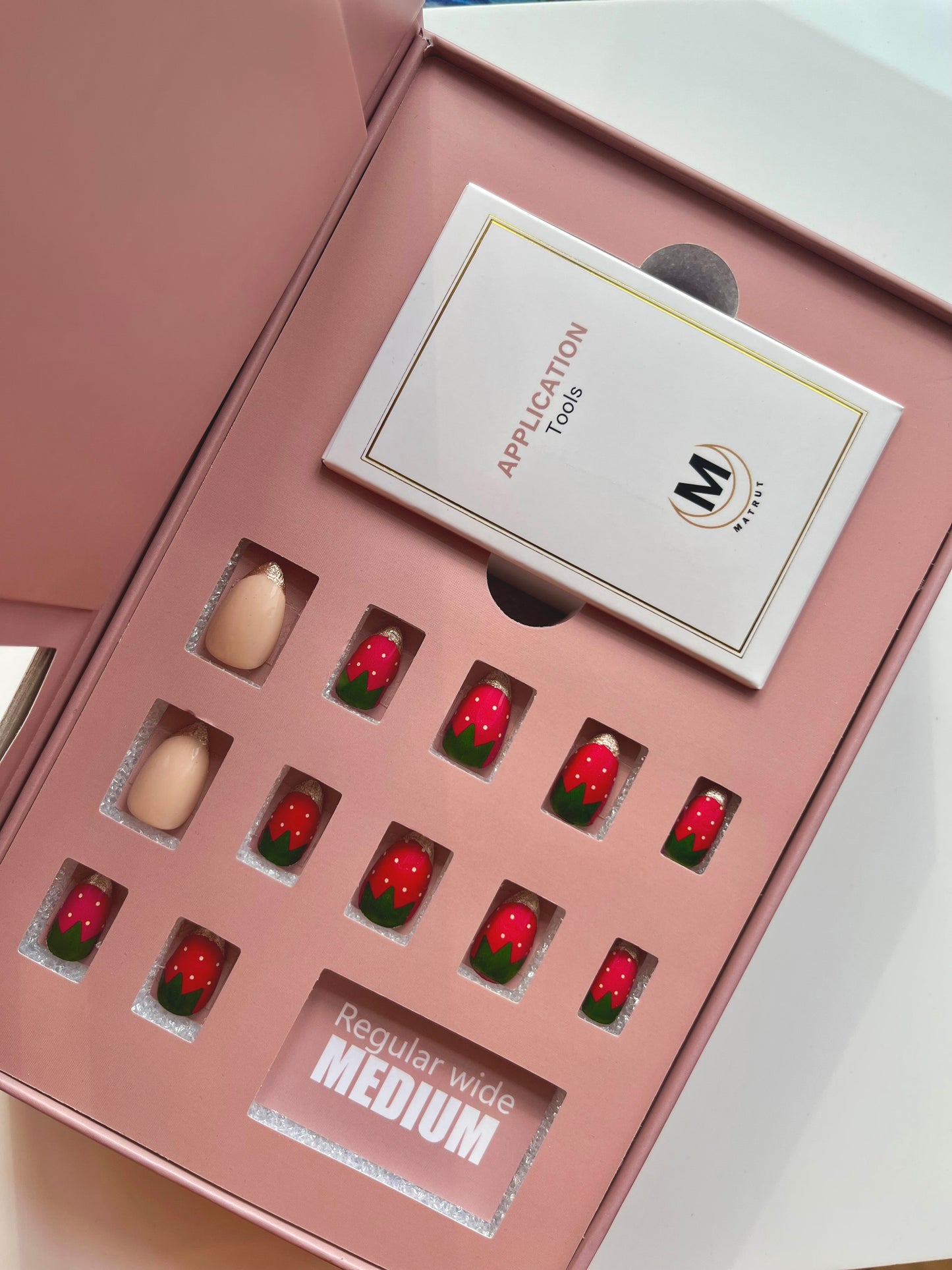 Matrut | Ready-To-Wear Nails - STRAWBERRY