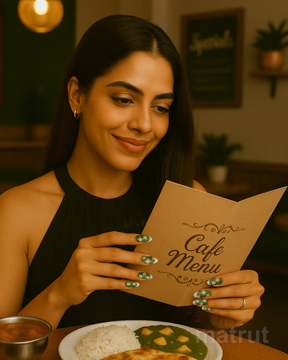 Matrut | Ready-To-Wear Nails - PALAK PANEER