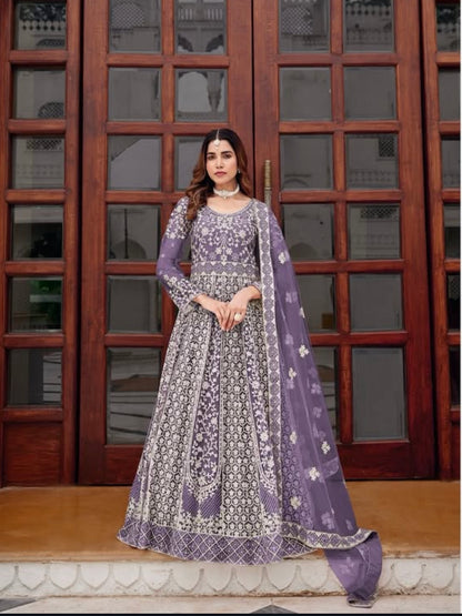 Matrut |  Saiyaara Light Purple Gown