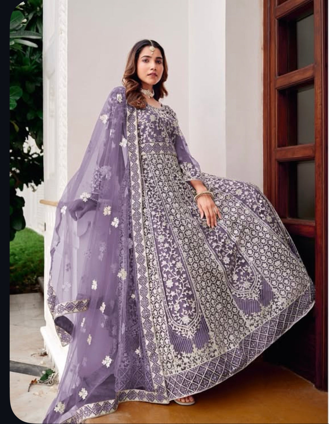 Matrut |  Saiyaara Light Purple Gown