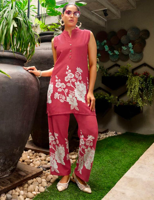 Matrut | Veronika Pink Co-ord Set