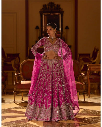 Padmini Pink Lehenga Set