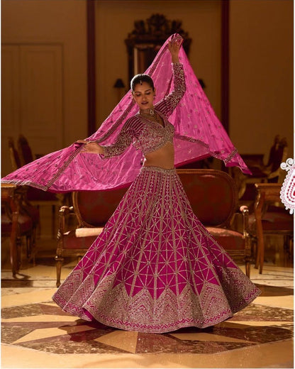 Padmini Pink Lehenga Set