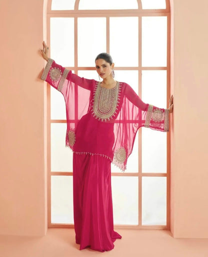 Matrut | Myra Rani Pink Trio Set