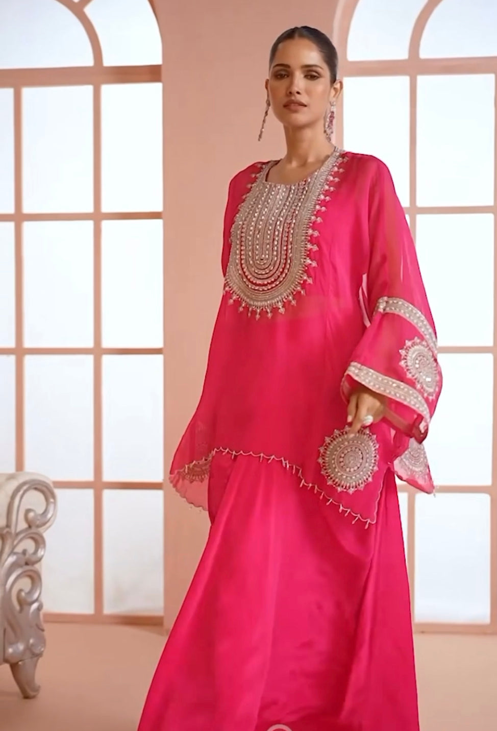 Matrut | Myra Rani Pink Trio Set