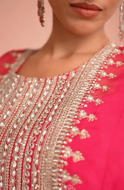 Matrut | Myra Rani Pink Trio Set