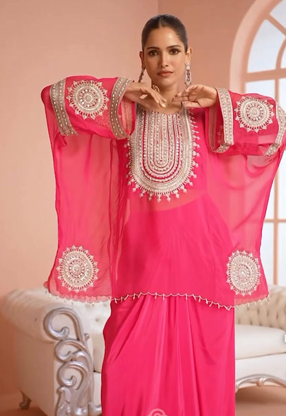 Matrut | Myra Rani Pink Trio Set