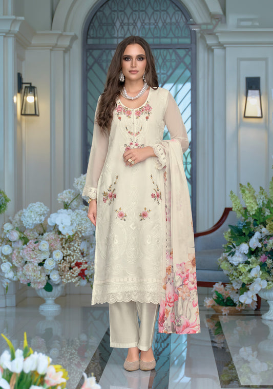 Matrut  | Erina White Straight Suit