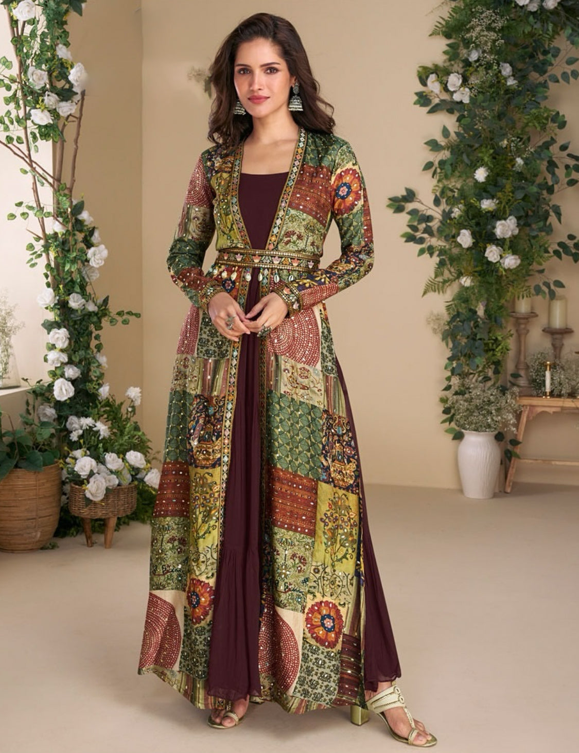 Matrut  |  Janvi Wine Multicolor Trio Set