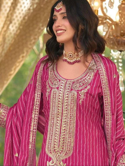 Matrut  | Seerat Rani Pink Sharara Suit
