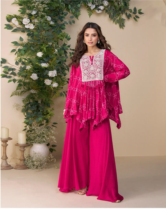 Matrut | Classic Rani Pink Duo Set