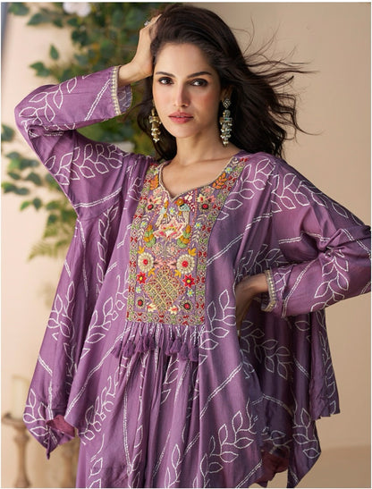 Matrut | Classic Purple Duo Set