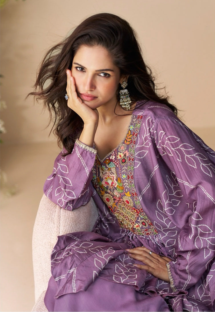 Matrut | Classic Purple Duo Set