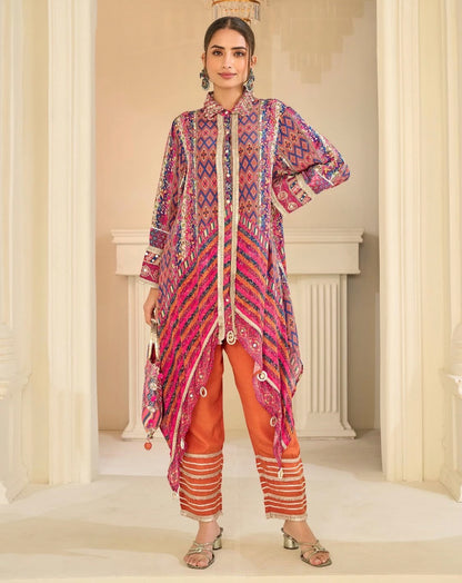 Palette Play Orange Co-ord Set [with Handbag]