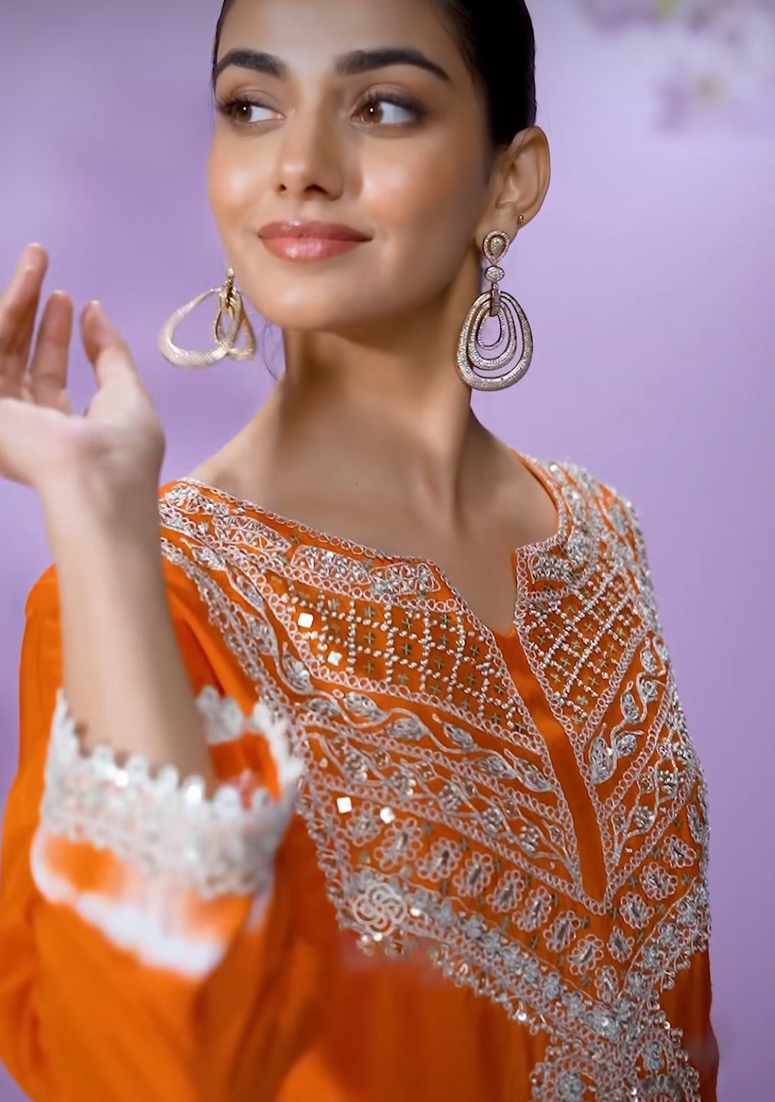 Matrut | Chahat Orange Duo Set