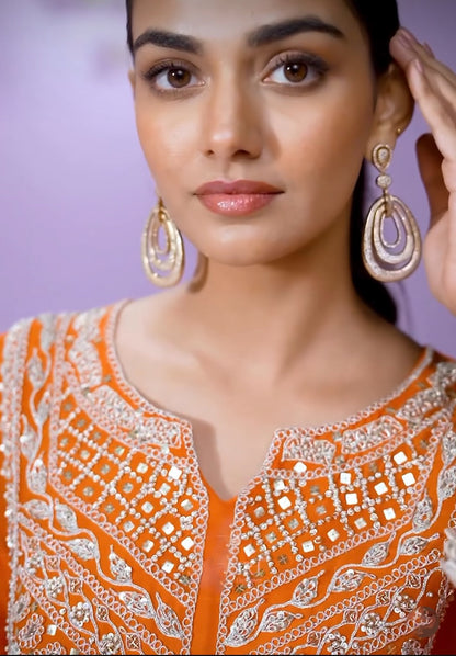 Matrut | Chahat Orange Duo Set