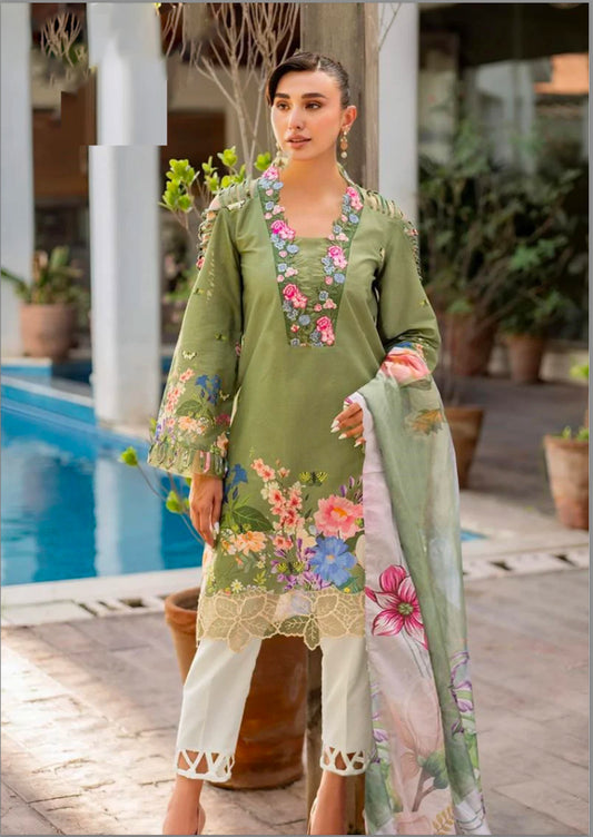 Matrut  | Livasa Olive Green Short Suit