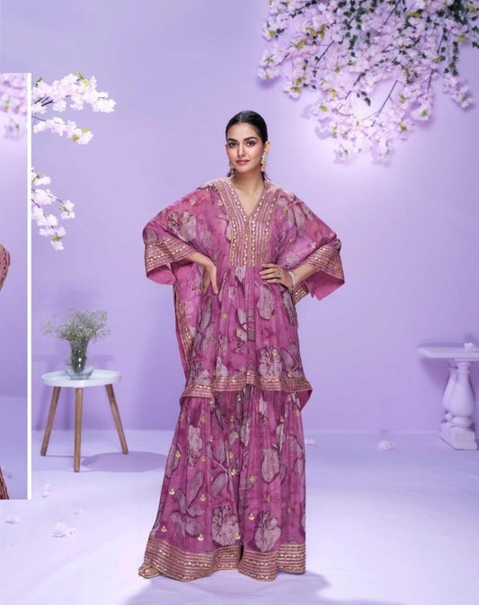 Matrut | Raahi Blush Pink Duo Set