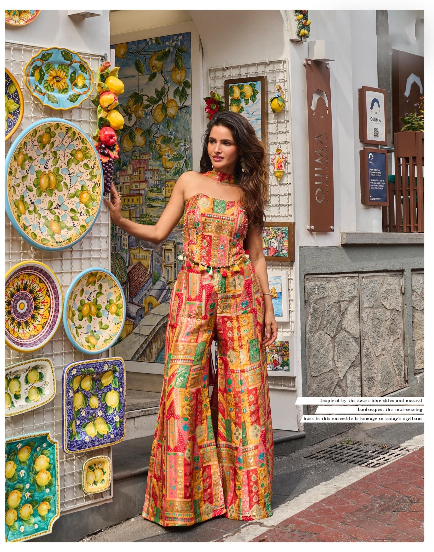 Bansi Yellow Indo-western