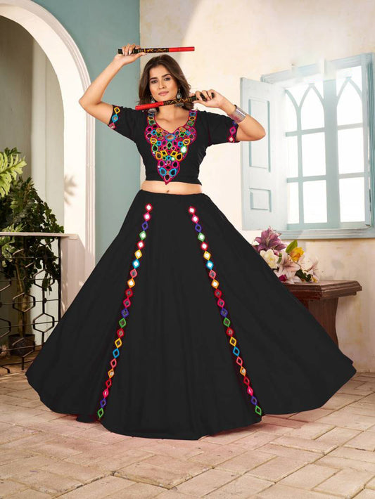 Sutra D04 Black Indo-western
