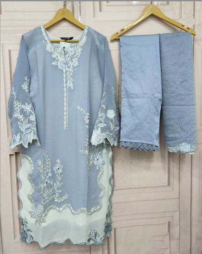 Matrut | Wave Sky Blue Straight Suit