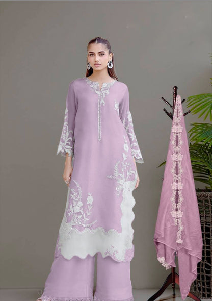 Matrut | Wave Lavender Straight Suit