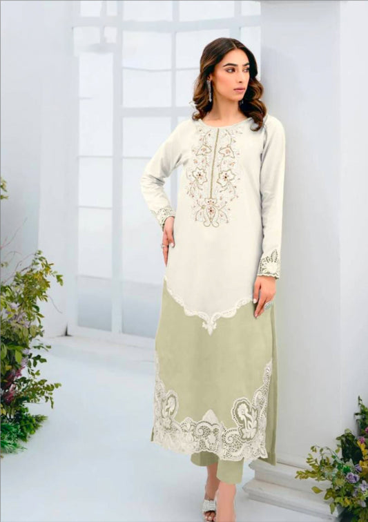 Matrut | Tides Pista Green Straight Suit
