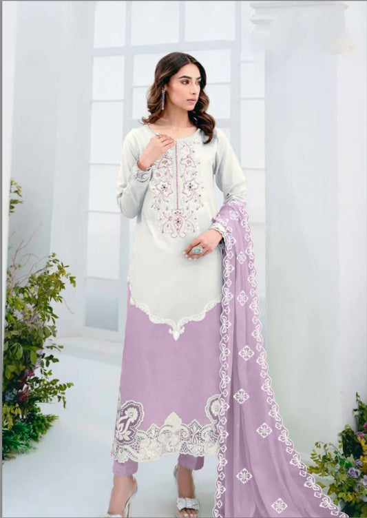 Matrut | Tides Lavender Straight Suit