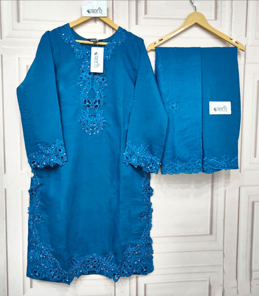 Matrut | Billows Royal Blue Straight Suit