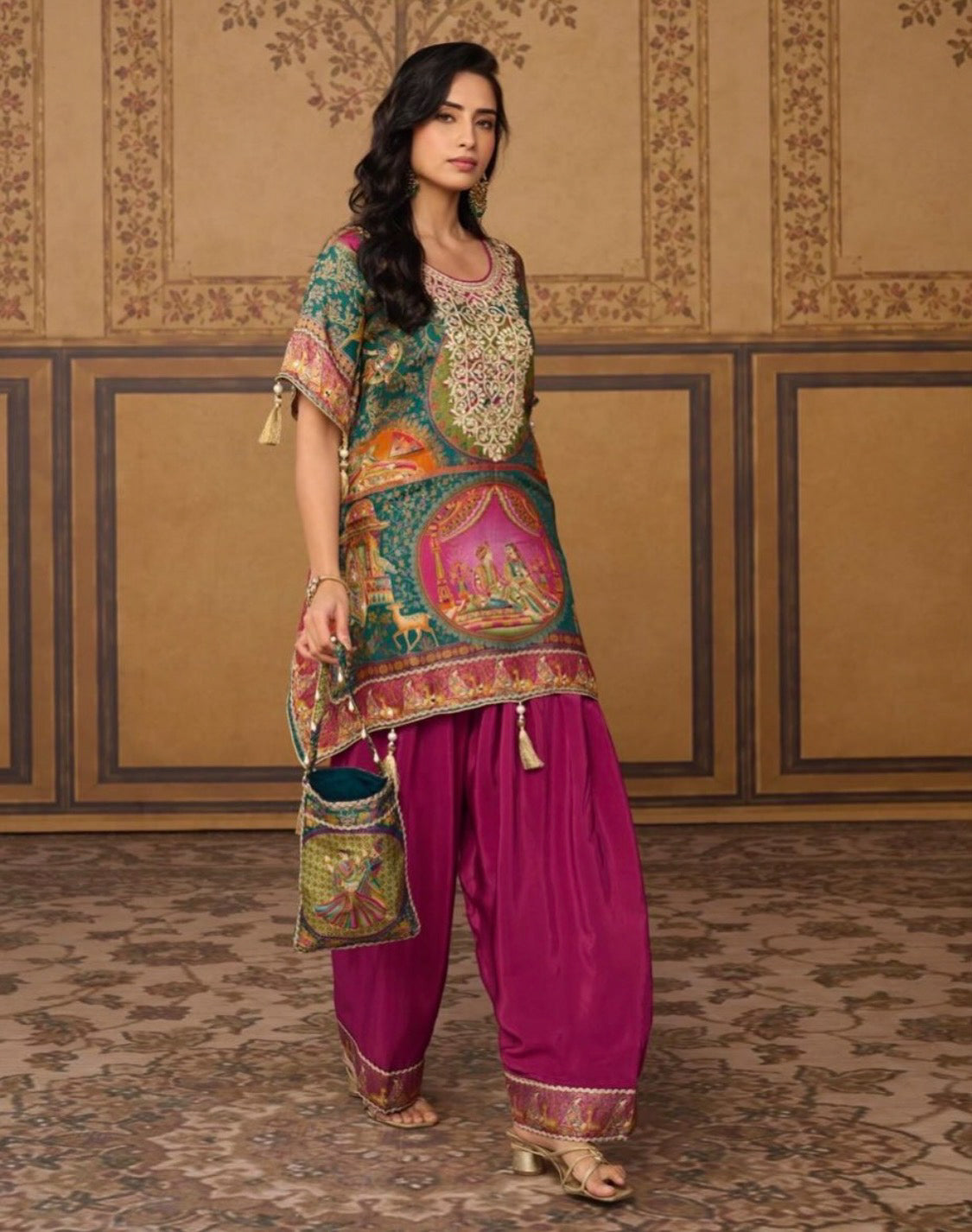 Kalakriti Green Co-ord Set