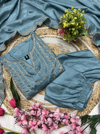 Matrut  | Magica Livid Anarkali Suit