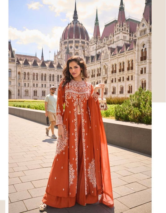 Matrut | Nargis Orange Trio Set