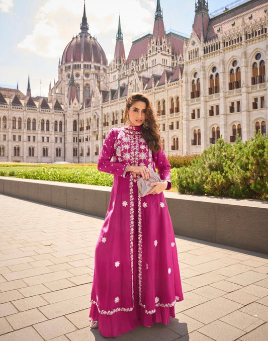 Matrut | Nargis Rani Pink Trio Set
