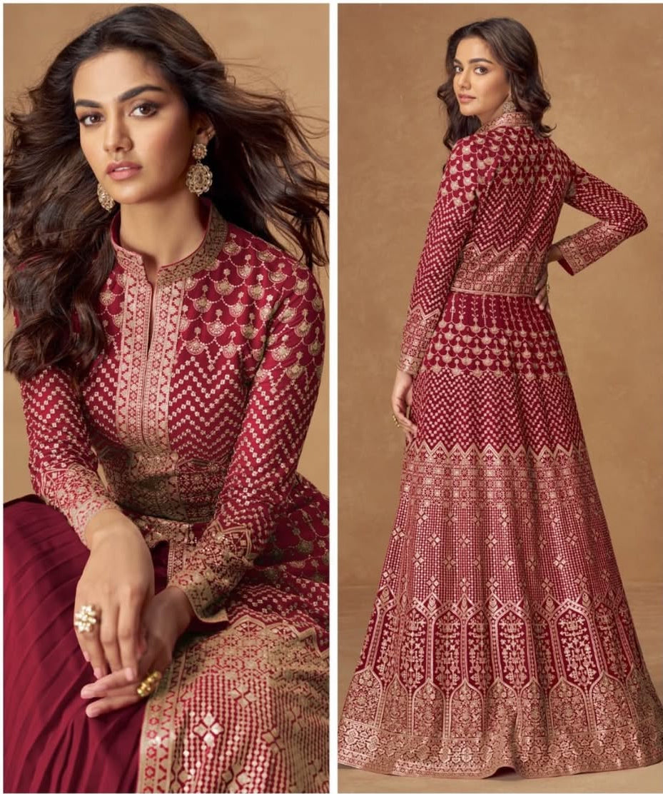 Matrut | Almirah Maroon Gown