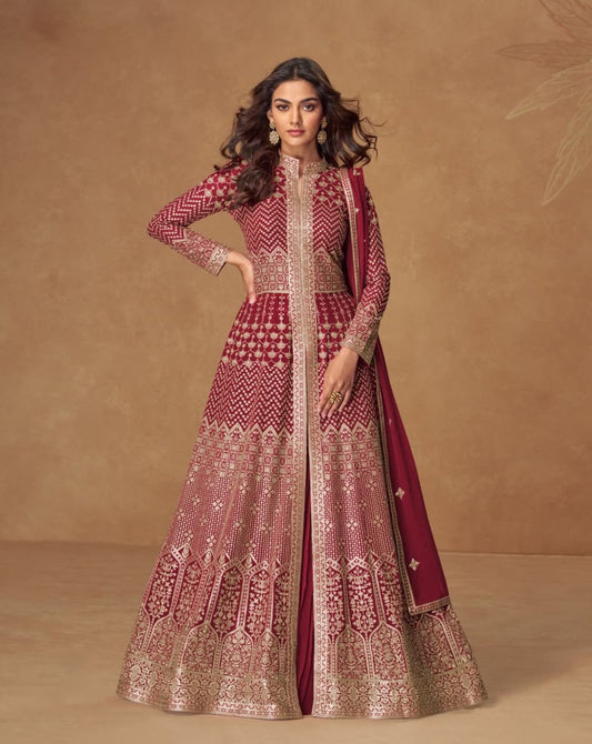Matrut | Almirah Maroon Gown