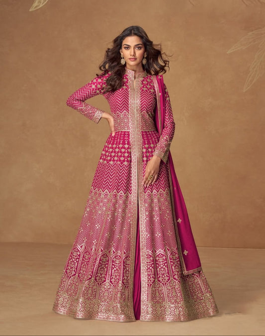 Matrut | Almirah Hot Pink Gown