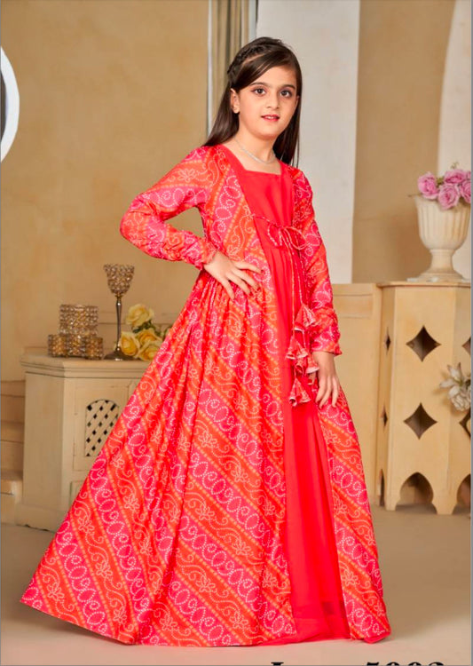 Matrut | Jenny Red Indo-western Dress