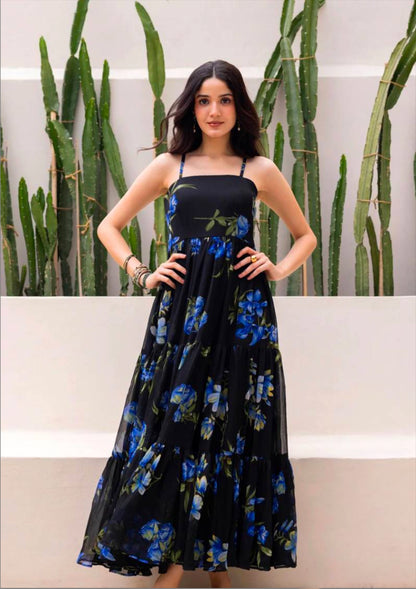 Matrut  | Soft Rise Black Dress