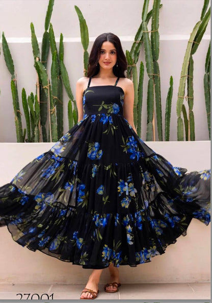 Matrut  | Soft Rise Black Dress