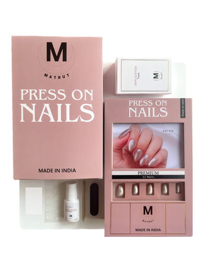 Matrut | Ready-To-Wear Nails - CAT EYE (Taupe)