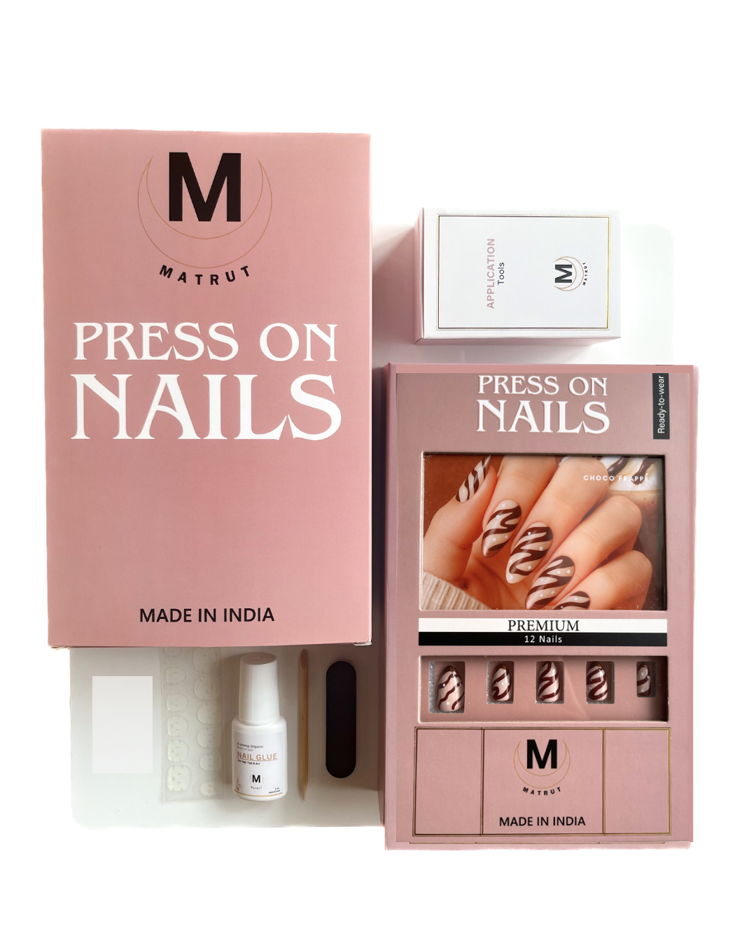 Matrut | Ready-to-wear Nails - Choco Frappe