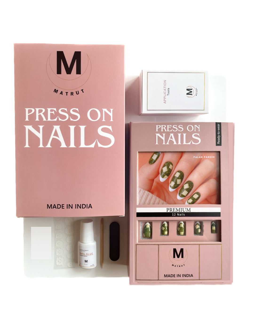 Matrut | Ready-To-Wear Nails - PALAK PANEER