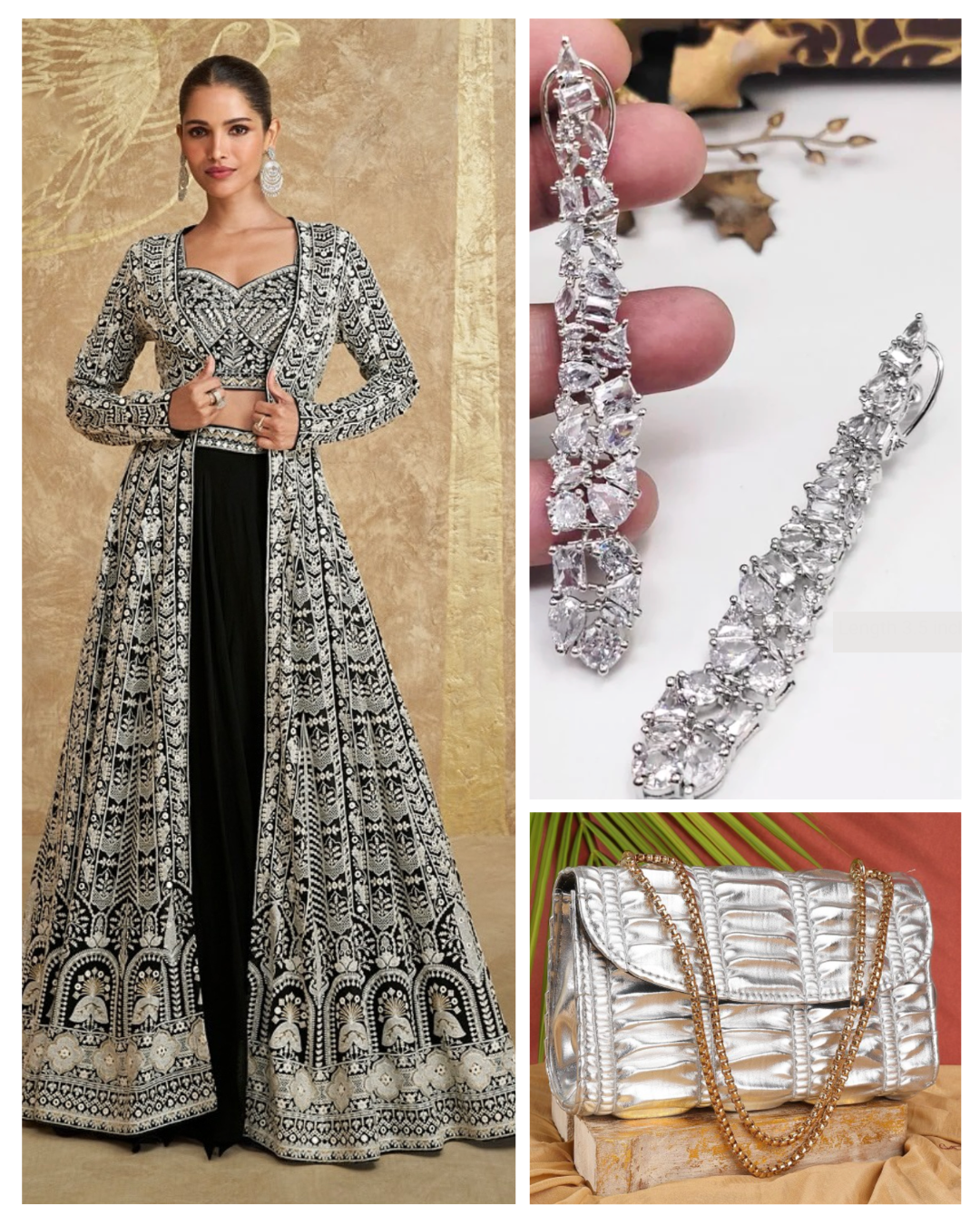 On rent - Matrut | Vivid Veda Black Trio Set