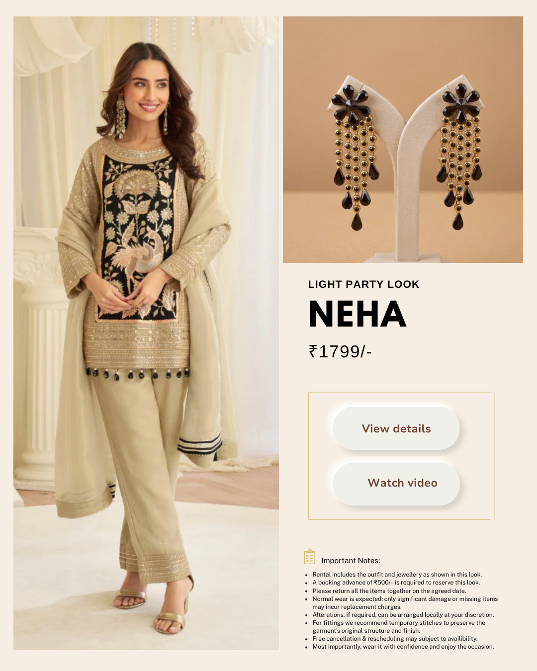 Rental Look | NEHA