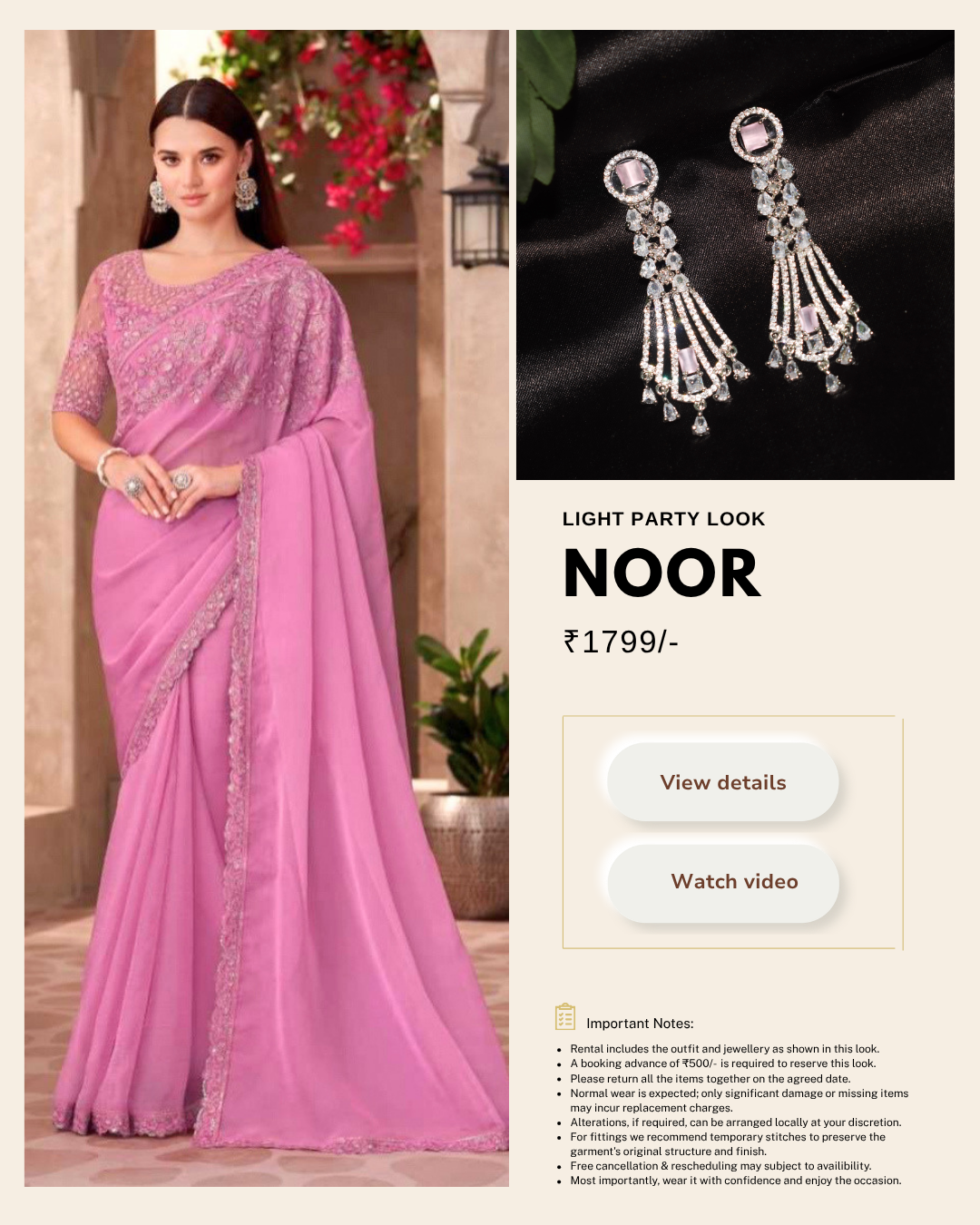 Rental Look | NOOR